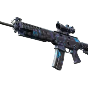 StatTrak™ SG 553 | Aloha (Well-Worn)
