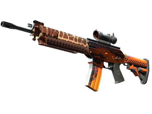 StatTrak™ SG 553 | Tiger Moth (Factory New)