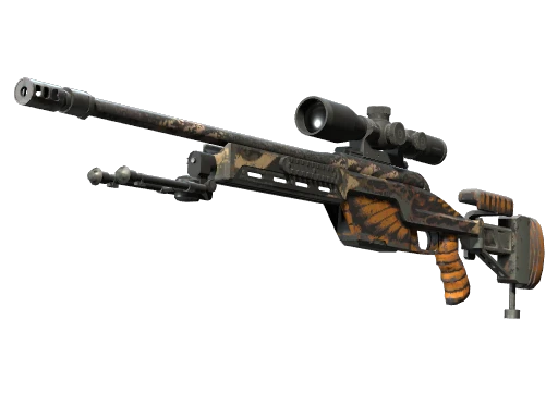 StatTrak™ SSG 08 | Death's Head (Field-Tested)
