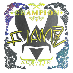 Sticker | FlameZ (Holo, Champion) | Austin 2025
