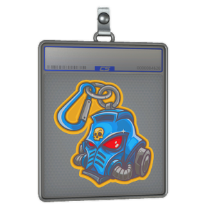 Sticker Slab | Primaris Keychain