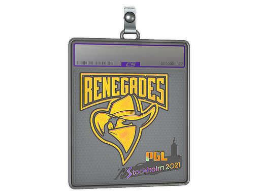 Sticker Slab | Renegades (Holo) | Stockholm 2021