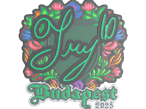 Sticker | TRY (Embroidered) | Budapest 2025