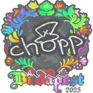 Sticker | chopper (Holo) | Budapest 2025
