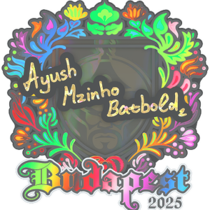 Sticker | mzinho (Holo) | Budapest 2025