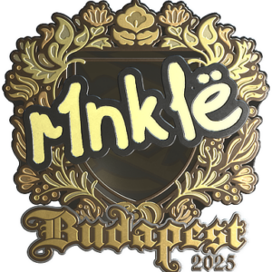 Sticker | r1nkle (Gold) | Budapest 2025