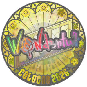 Sticker | w0nderful (Holo) | Cologne 2026
