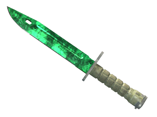 ★ StatTrak™ Bayonet | Gamma Doppler Emerald (Factory New)