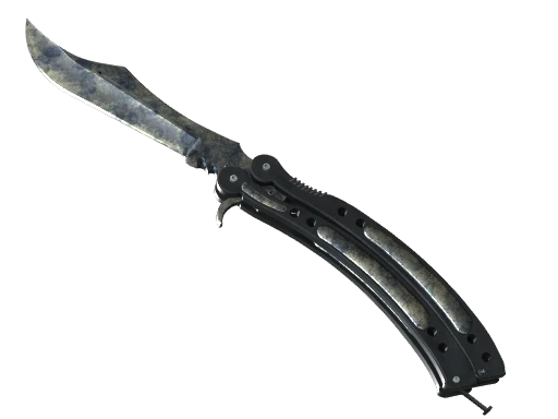 ★ StatTrak™ Butterfly Knife | Stained (Battle-Scarred)