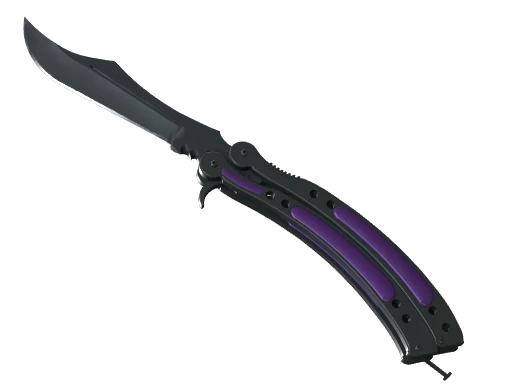 ★ StatTrak™ Butterfly Knife | Ultraviolet (Minimal Wear)