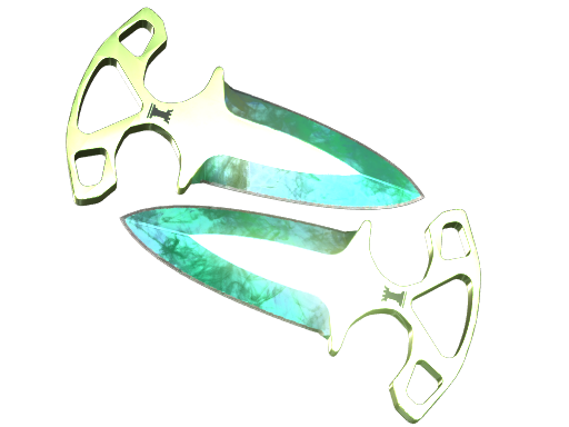 ★ StatTrak™ Shadow Daggers | Gamma Doppler Phase 2 (Factory New)
