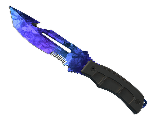 ★ StatTrak™ Survival Knife | Doppler Sapphire (Factory New)