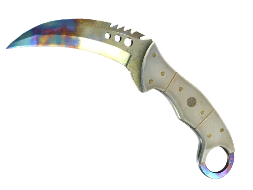 ★ StatTrak™ Talon Knife | Case Hardened (Well-Worn)