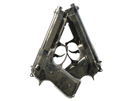 Dual Berettas | Stained (Battle-Scarred)