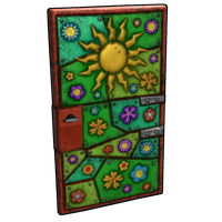 Flower Power Door