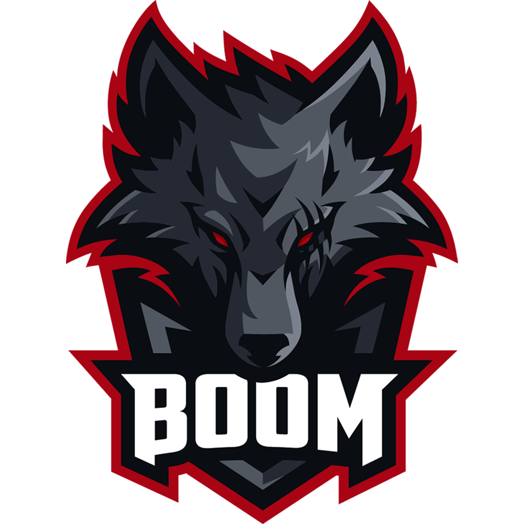 Gold BOOM Esports Team Sticker - TI 2022