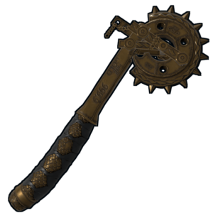Gold Chains Salvaged Axe