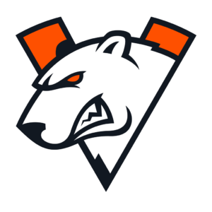 Gold Virtus.pro Team Sticker - TI 2023