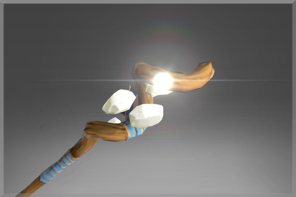 Inscribed Spiral Staff of the First Light