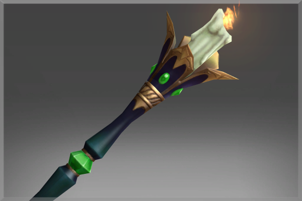 Inscribed Staff of the Itinerant Scholar