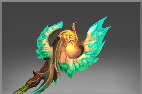 Inscribed Staff of the Truebark Adherent