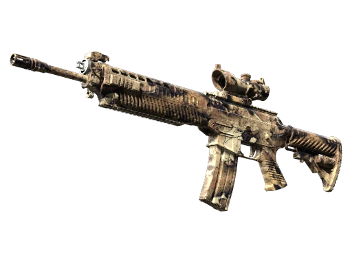 Souvenir SG 553 | Bleached (Minimal Wear)