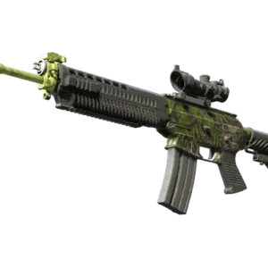 Souvenir SG 553 | Lush Ruins (Field-Tested)