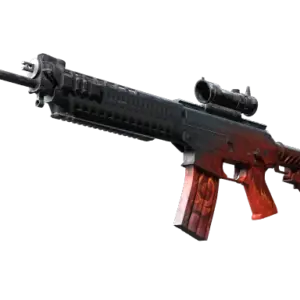 StatTrak™ SG 553 | Darkwing (Well-Worn)