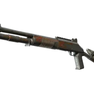 XM1014 | Red Python (Battle-Scarred)